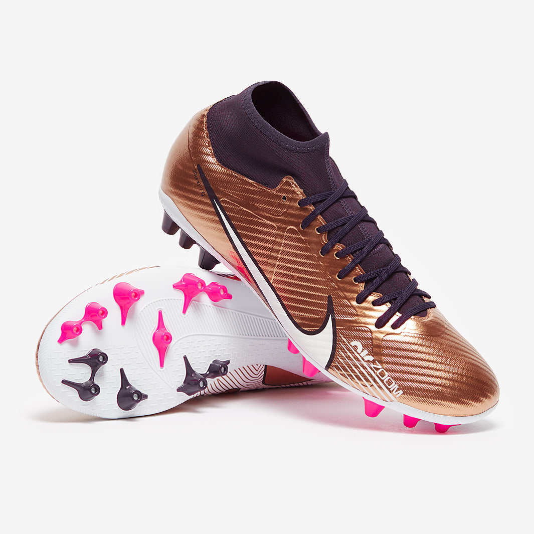 Nike Air Zoom Mercurial Superfly IX Academy AG - Metallic Copper