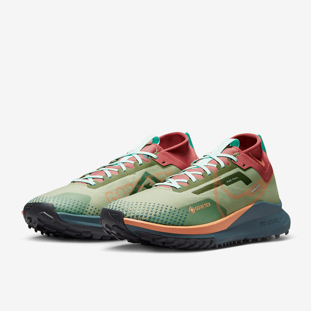 Nike React Pegasus Trail 4 GORE-TEX - Alligator/Orange Trance-Mint