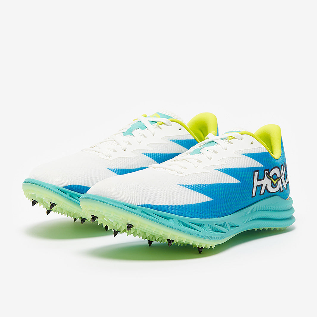 HOKA® (Men\'s 11 M) Crescendo MD‎ Track Spikes in Ceramic/Blue HOKA Unisex Crescendo MD Track Spikes BLUE main image 3