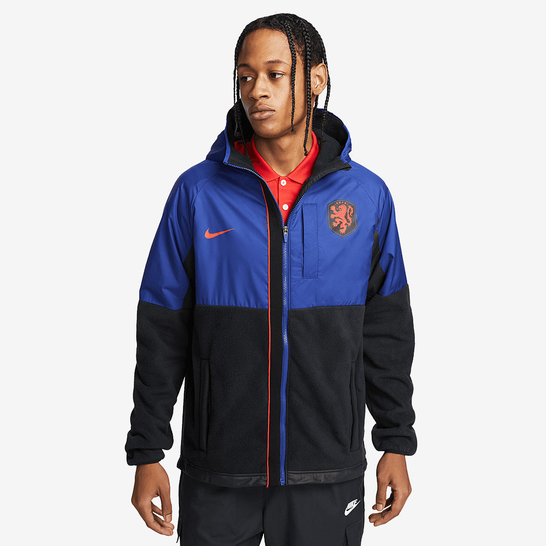 Nike Netherlands 2023 Winterized AWF Jacket - Deep Royal Blue