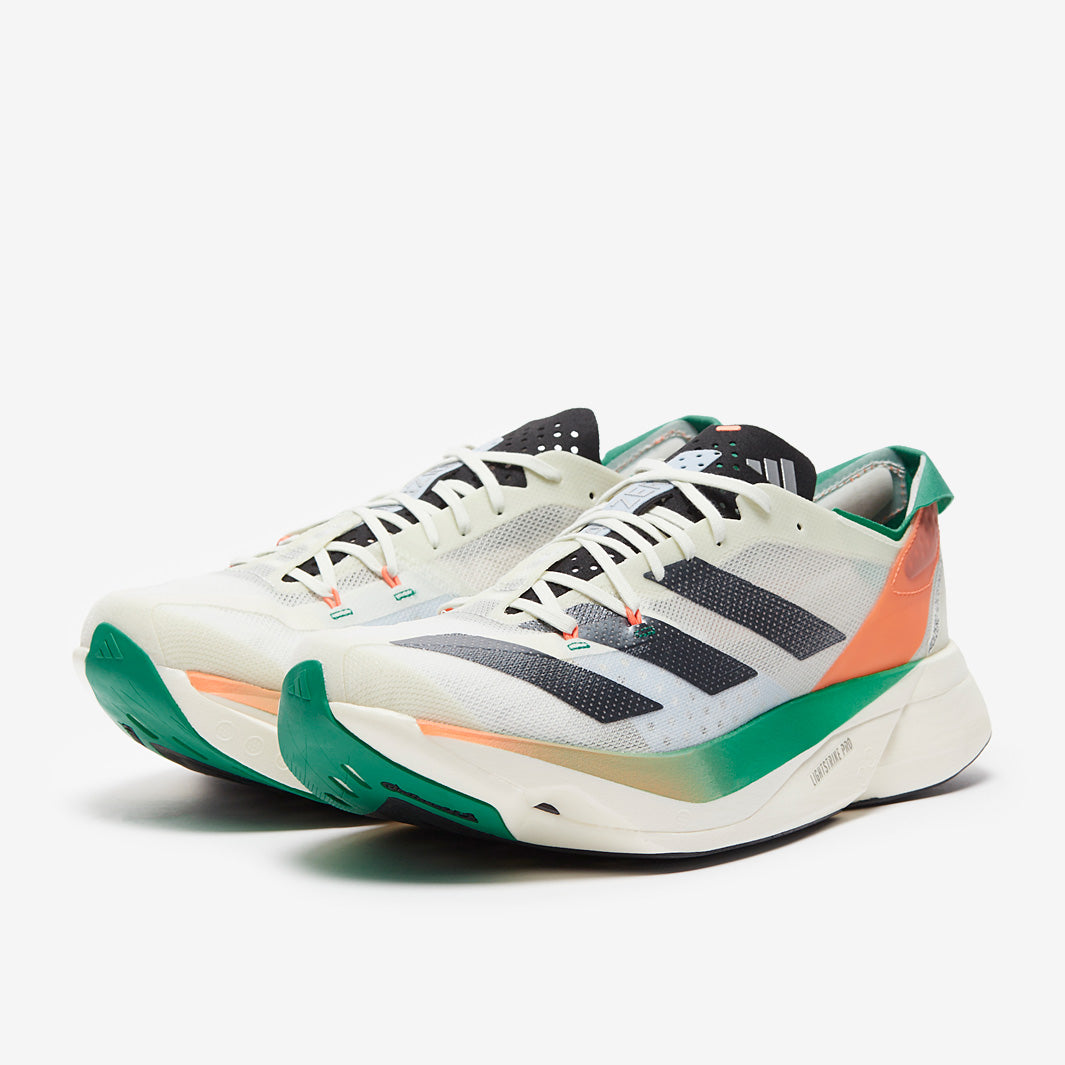 adidas adizero adios Pro 3 - White Tint/Core Black/Coral Fusion