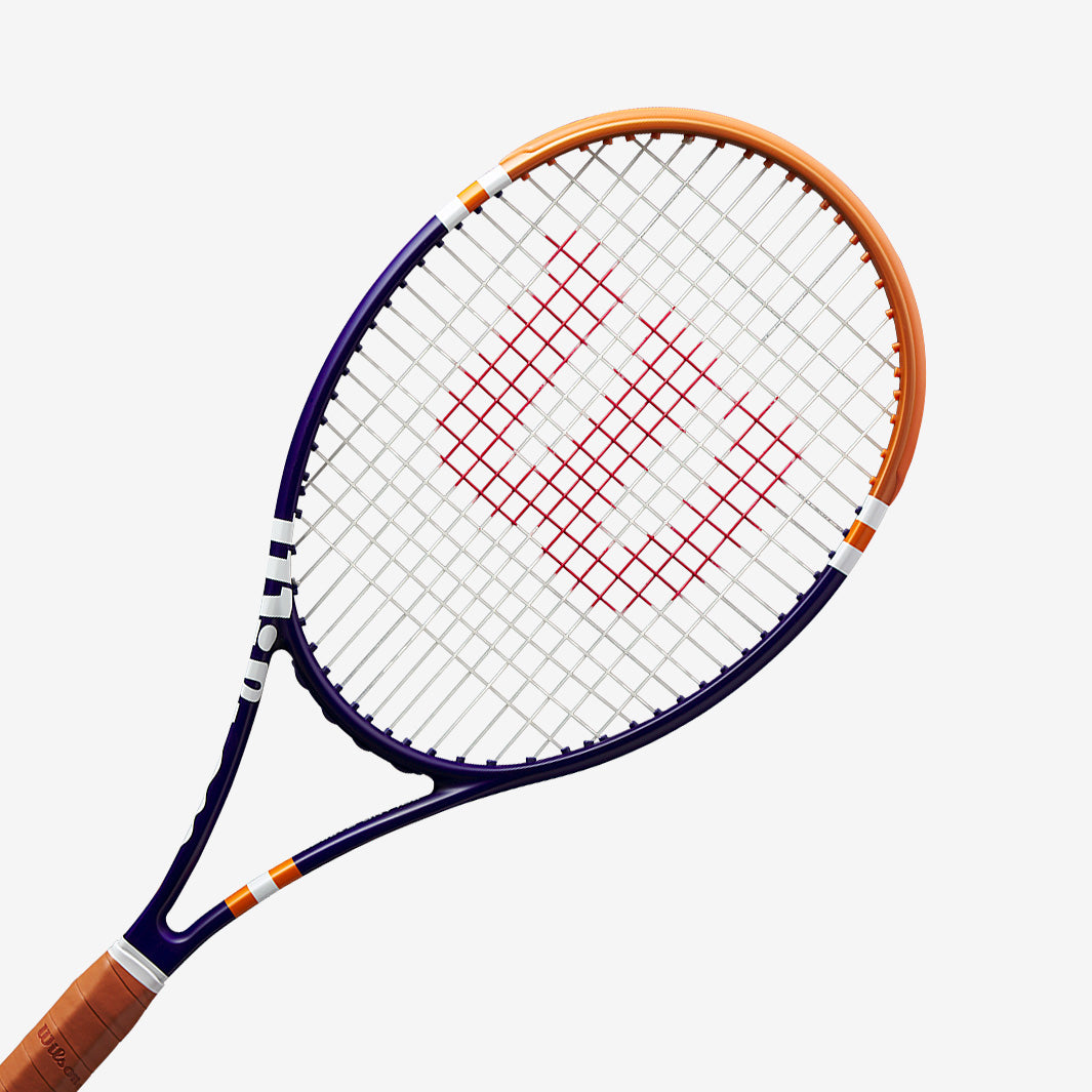 Wilson Blade 98 16X19 Roland Garros 2023 - Navy/White/Clay - Mens