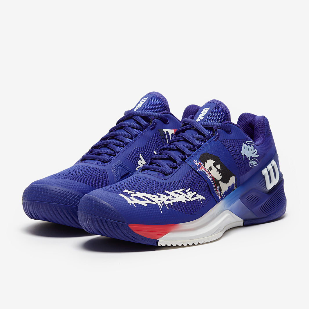 Wilson Rush Pro 4.0 Hope Paris M - Bluing/White/Infrared - Mens Shoes