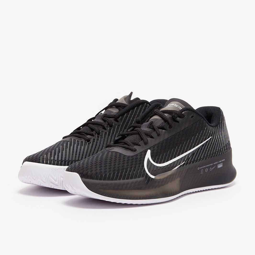 Nike Zoom Vapor 11 Clay Court - Black/White-Anthracite - Mens Shoes