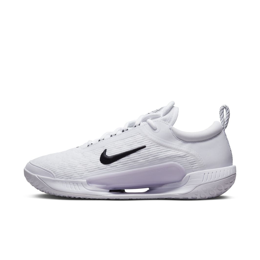 Nike Zoom Court NXT HC -White/Black - Mens Shoes