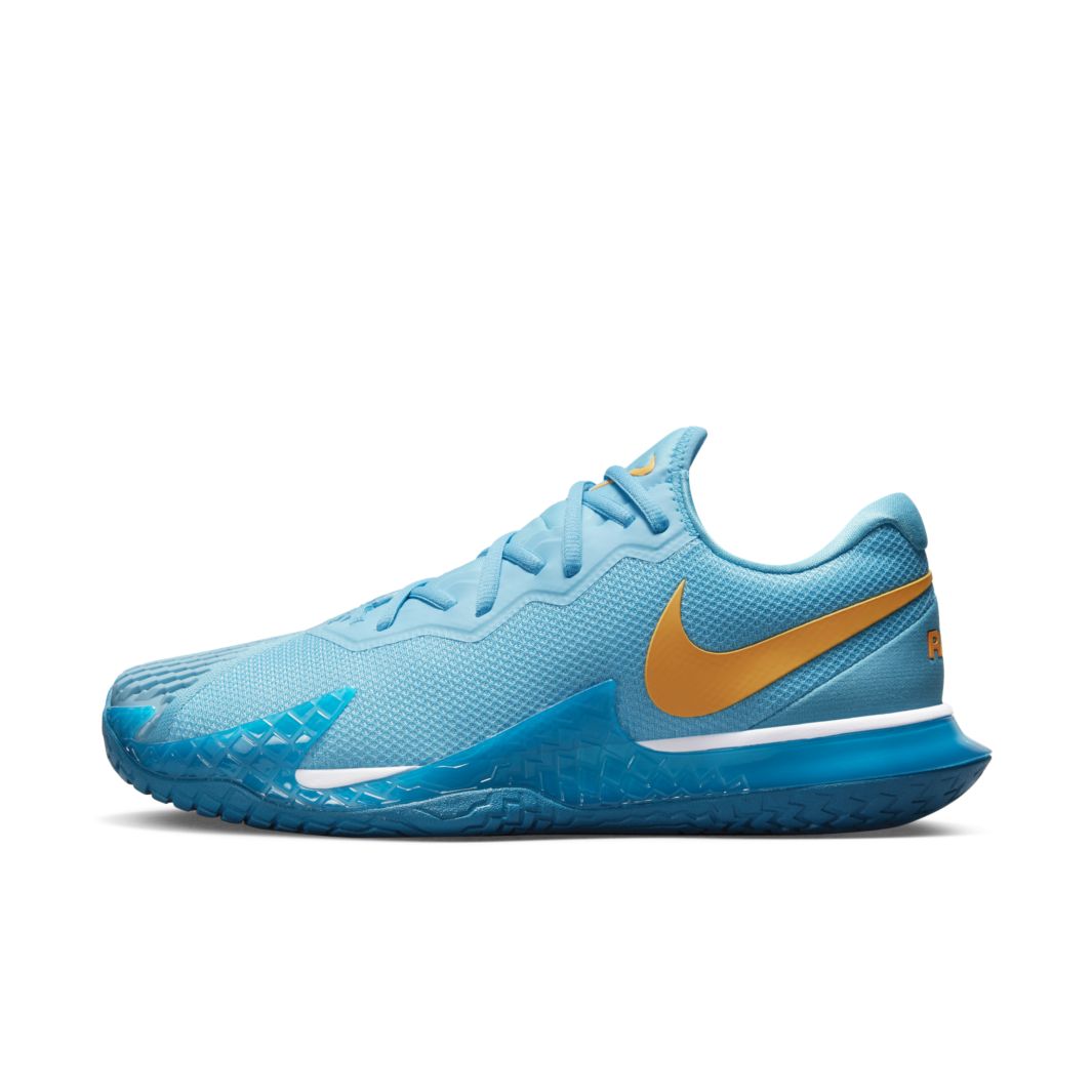 シューズ(男性用) NikeCourt Zoom Vapor Cage 4 Rafa Nike Court Zoom Vapor Cage 4 Rafa - Baltic Blue/Vivid Orange-Green