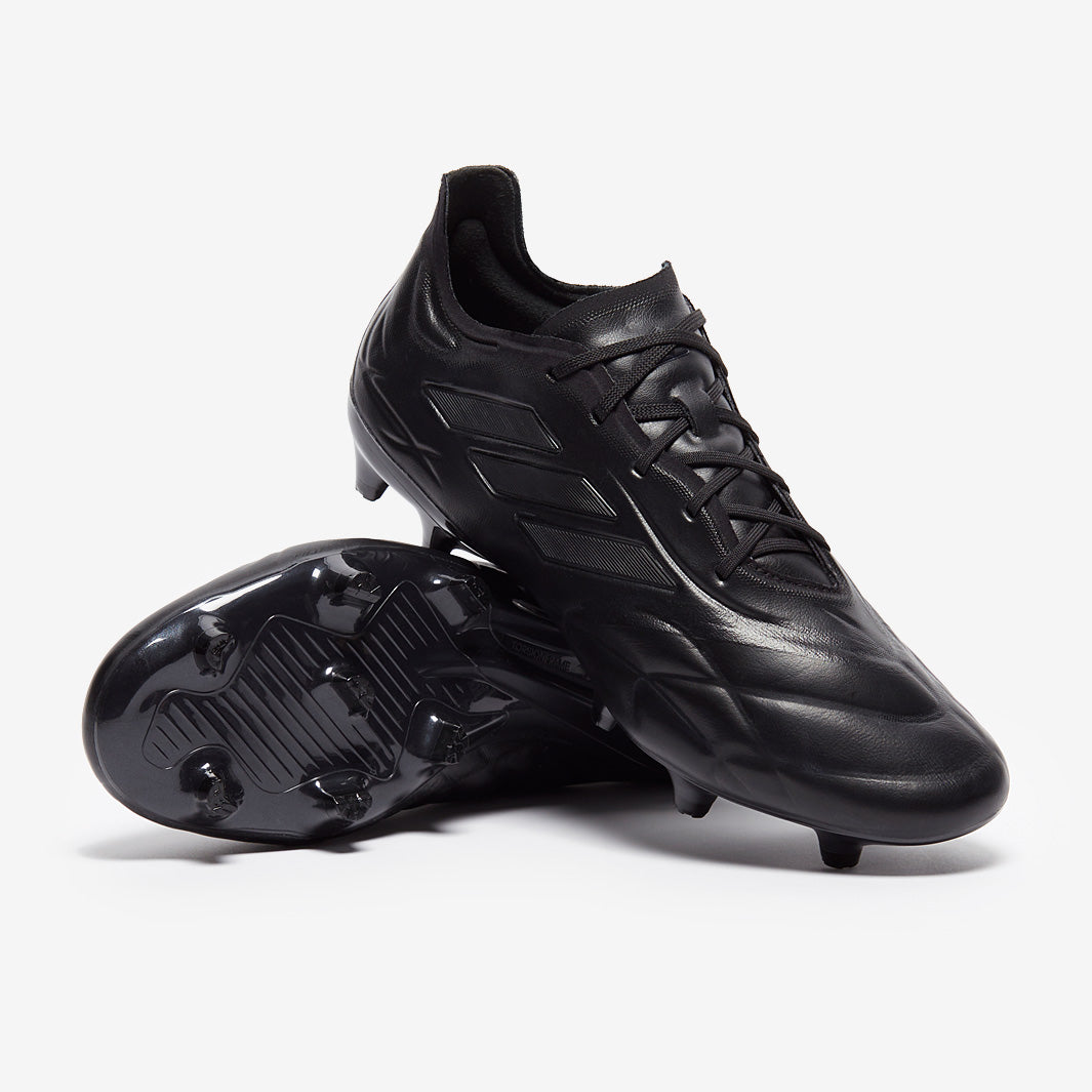 adidas COPA PURE.1 FG ブラック adidas Copa Pure.1 FG - Core Black/Core Black/Core Black - Mens Boots