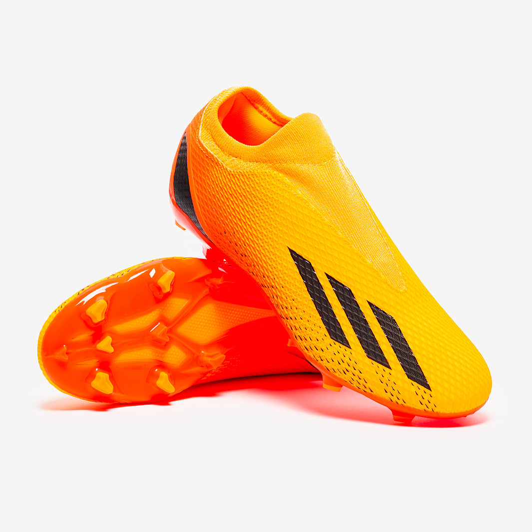 adidas X Speedportal.3 Laceless FG - Solar Gold/Core Black/Team