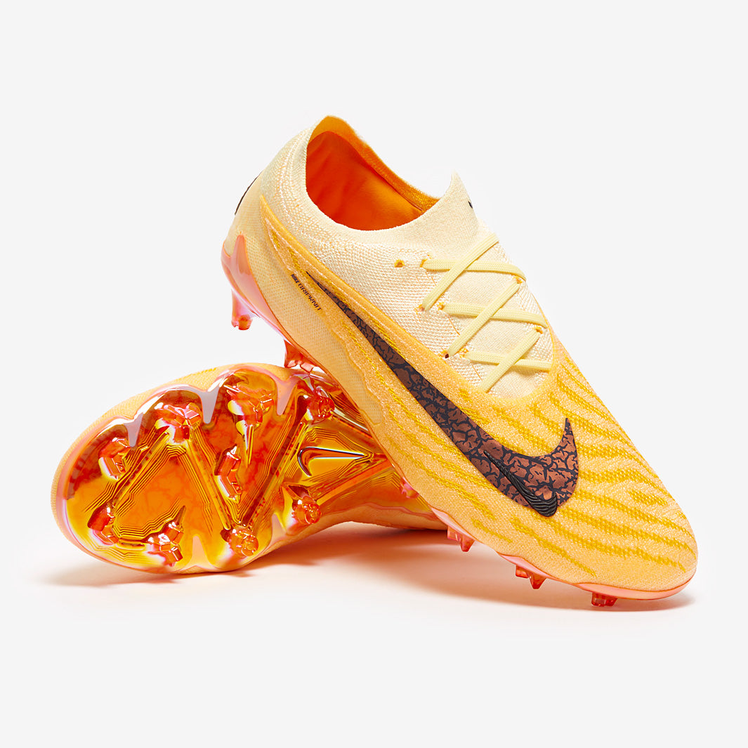 Nike Phantom GX Elite FG - Citron Tint/Burgundy Crush - Mens Boots
