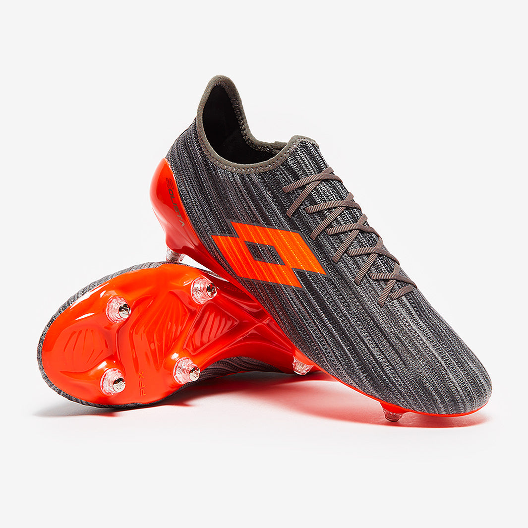 Lotto Solista 200 III SG - Cool Grey/Orange Fluo/Gravity Titan