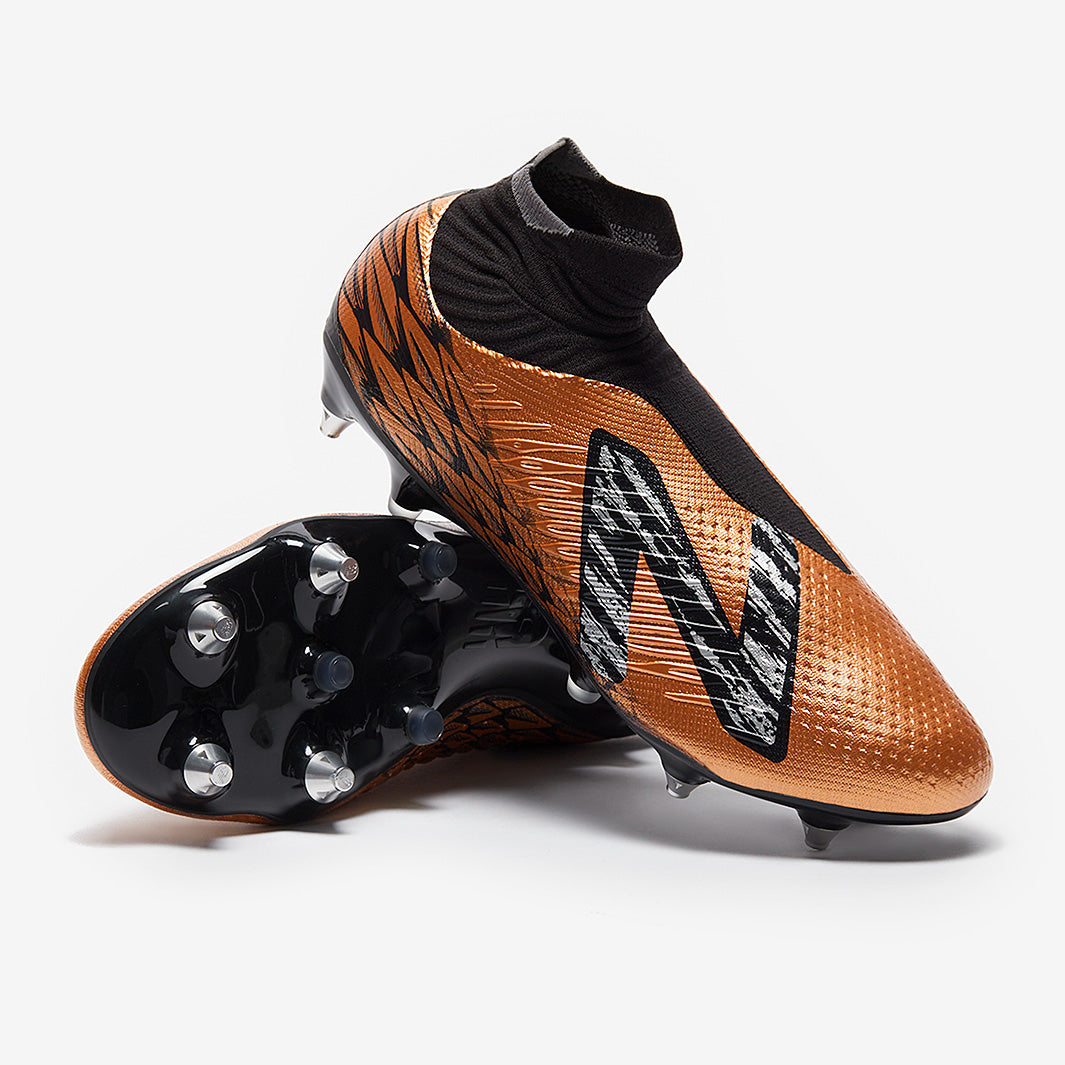 New Balance Tekela V4 Pro SG - Copper/Black - Mens Boots
