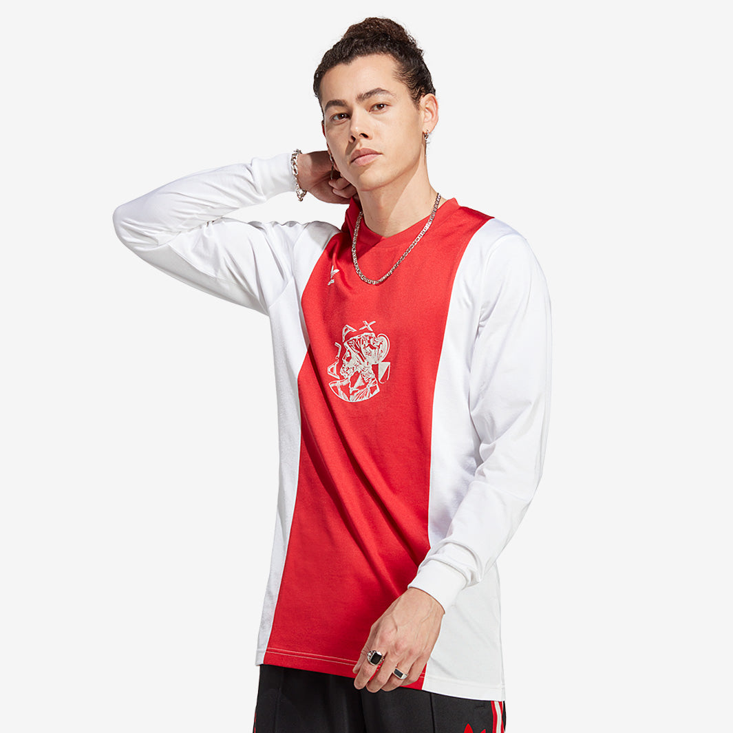 adidas Originals Ajax OG Shirt - Team Collegiate Red - Mens Replica