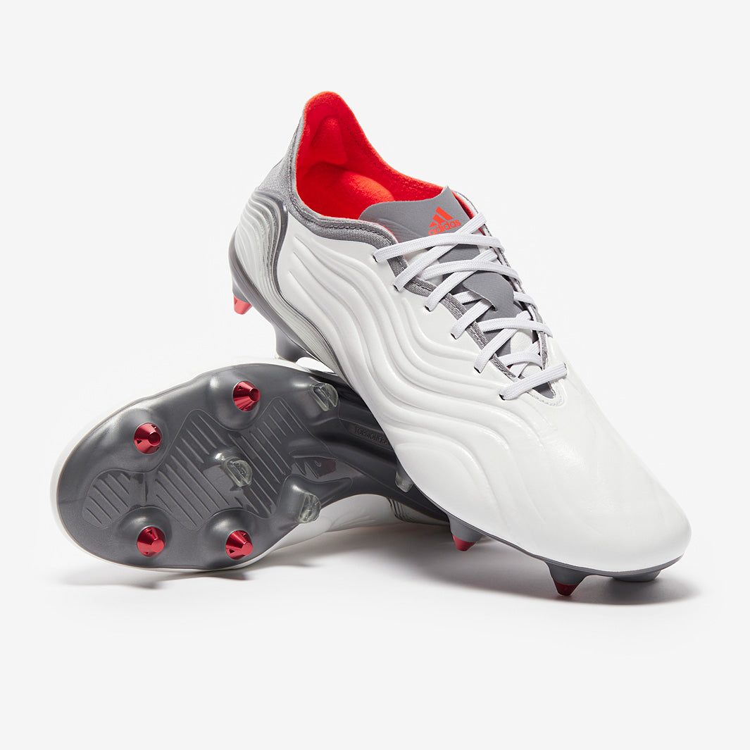 adidas Copa Sense.1 SG - White/Grey/Red - Mens Boots