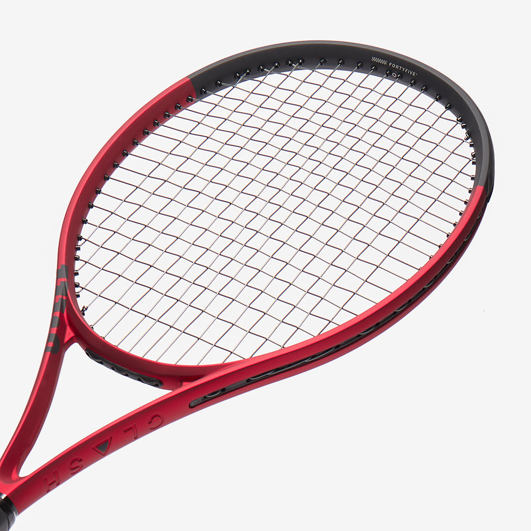 Wilson Clash 100 Pro V2.0 - Red/Black - Mens Rackets