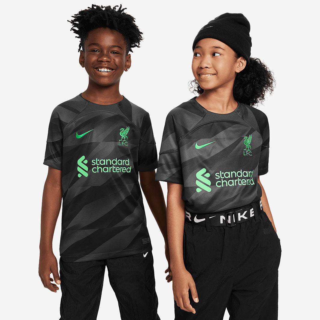 Nike Kids Liverpool FC 23/24 GK Dri-Fit Stadium Shirt SS