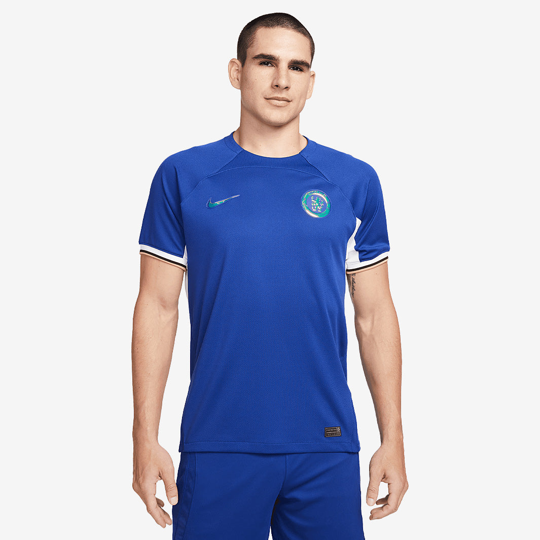 Nike Chelsea 23/24 Home Dri-Fit Stadium SS Shirt - Rush Blue/White