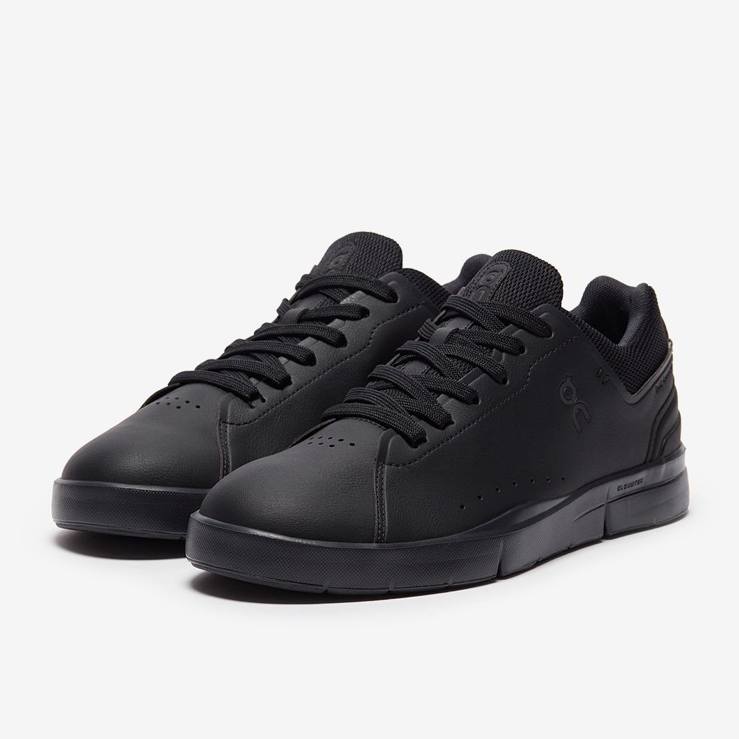h*1様 On(オン) メンズ THE ROGER Advantage ブラック On The Roger Advantage - All Black - Trainers - Mens Shoes