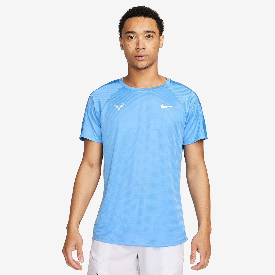 Nike Dri-FIT Rafa Challenger Shortsleeve Top - University Blue