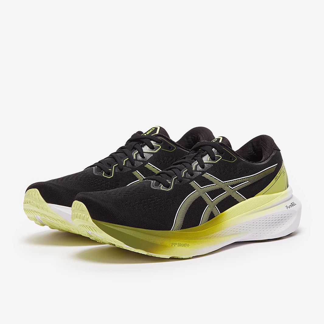 ASICS Men\'s Gel‎ Kayano 30 Running Shoes Black/Yellow Glow, Size 10.5 Excellent! Men main image 4