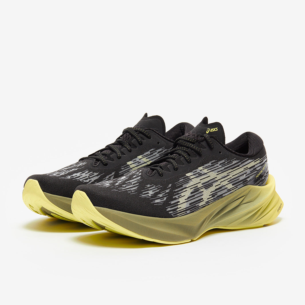 スパイク・シューズ asics NOVABLAST 3 29cm Asics Novablast 3 - Black/Dried Leaf Green - Mens Shoes