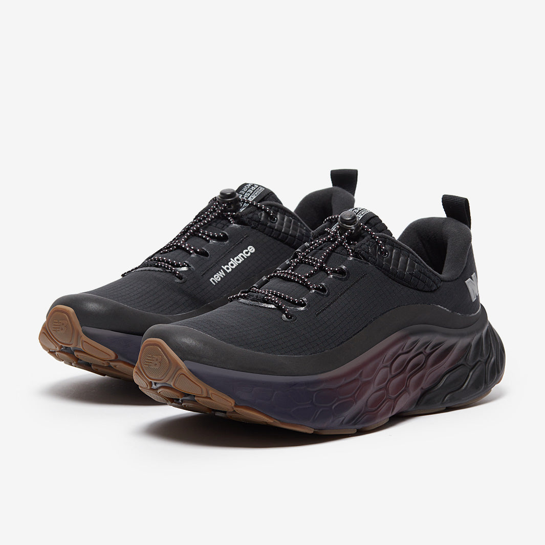 スパイク・シューズ new balance Fresh Foam More v4 MMORTR4 New Balance Fresh Foam X More v4 Permafrost - Black - Mens Shoes