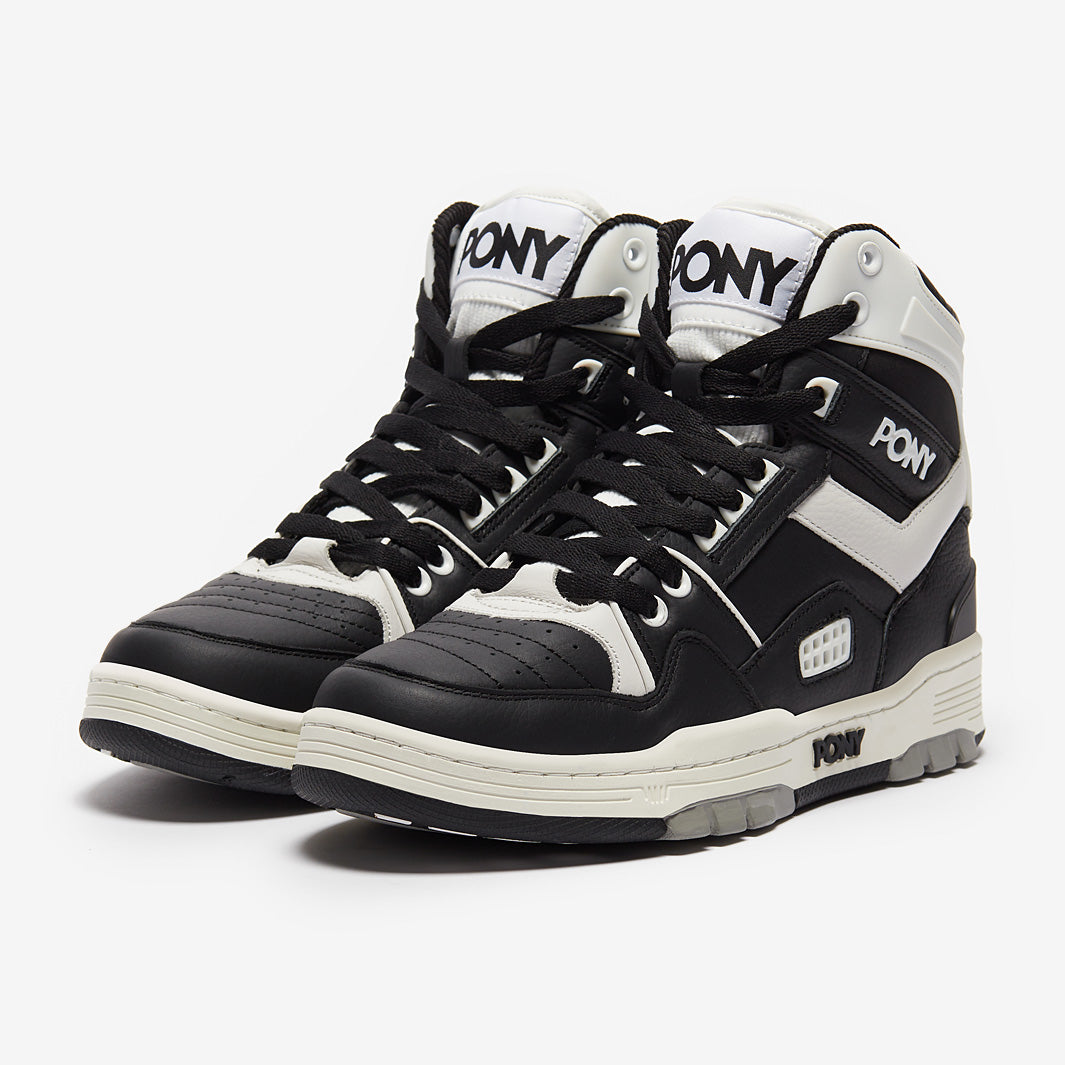 P.O.N.Y. M-100 - Black/White - Mens Shoes