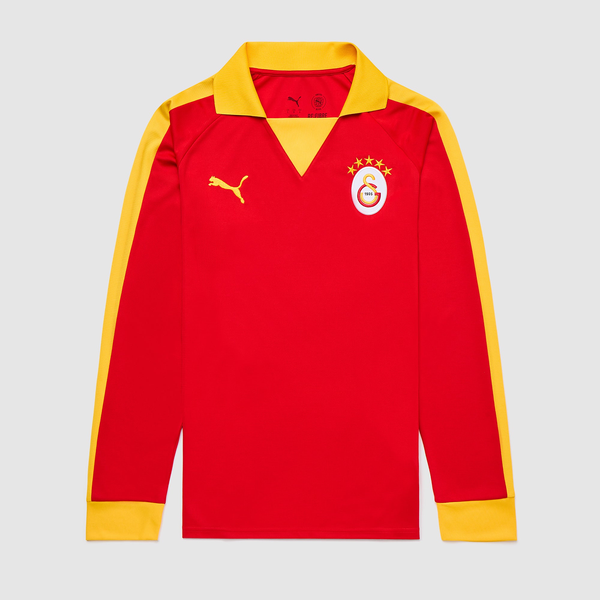 Puma Galatasary x T7 25/26 LS Shirt - For All Time Red/Yellow