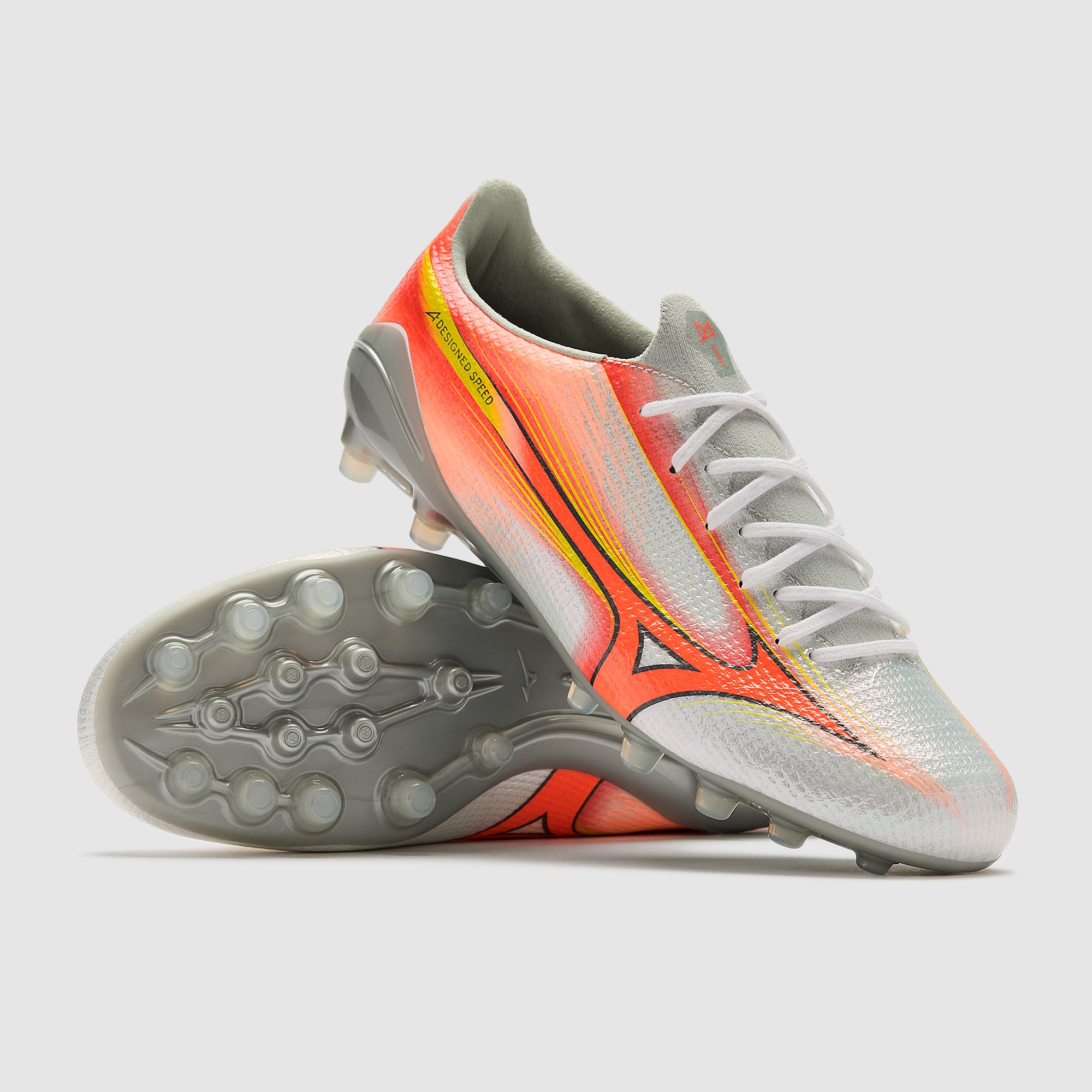 Mizuno Alpha III Made Indoor Japan Artificial Grass - White/Lava