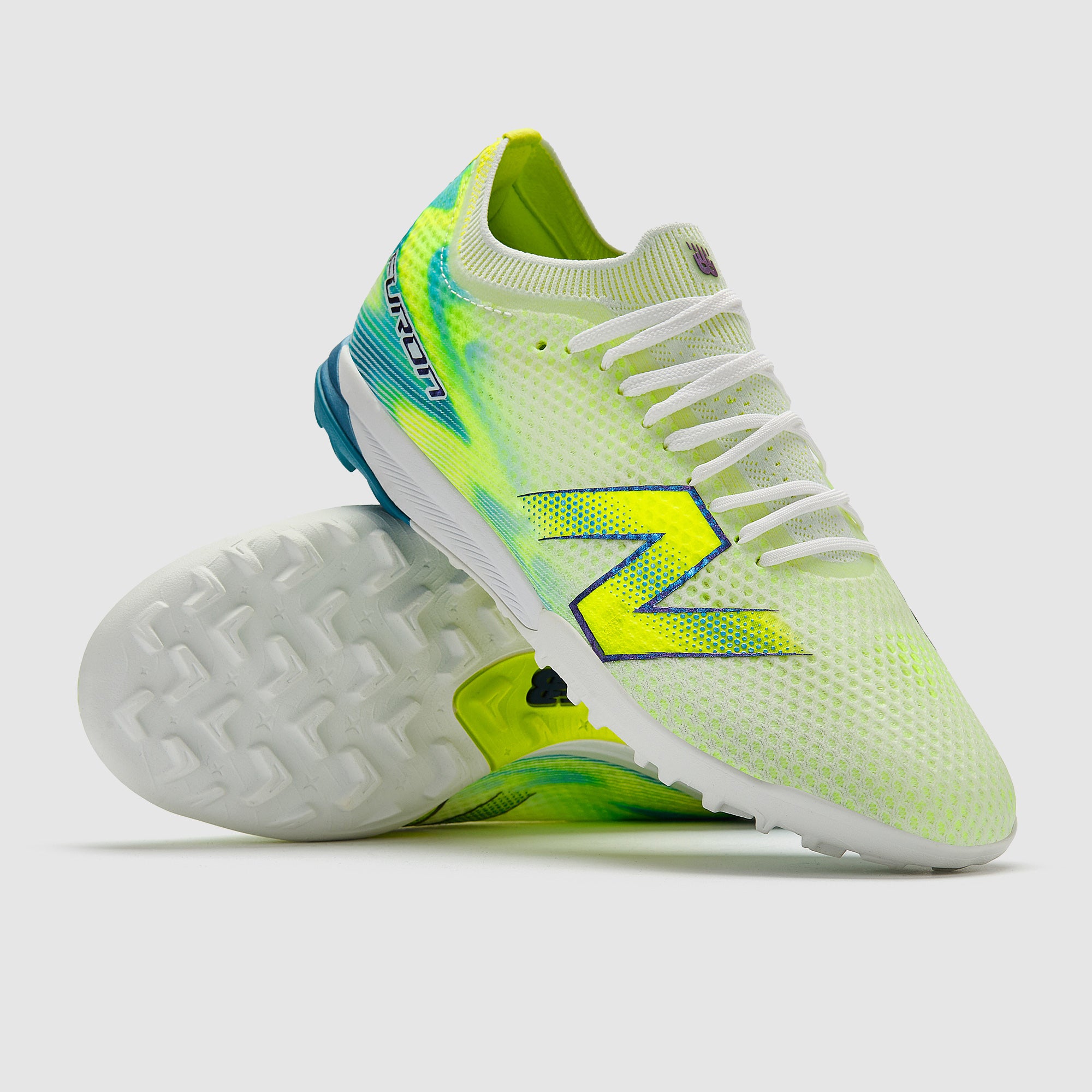 New Balance Furon V9 Elite Turf - NB 103 White/Alkaline Green