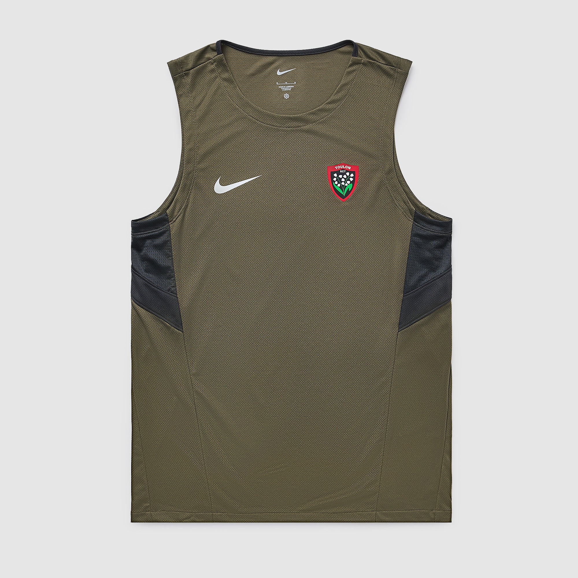 Nike RC Toulon 26/27 Training Singlet - Medium Olive/Anthracite