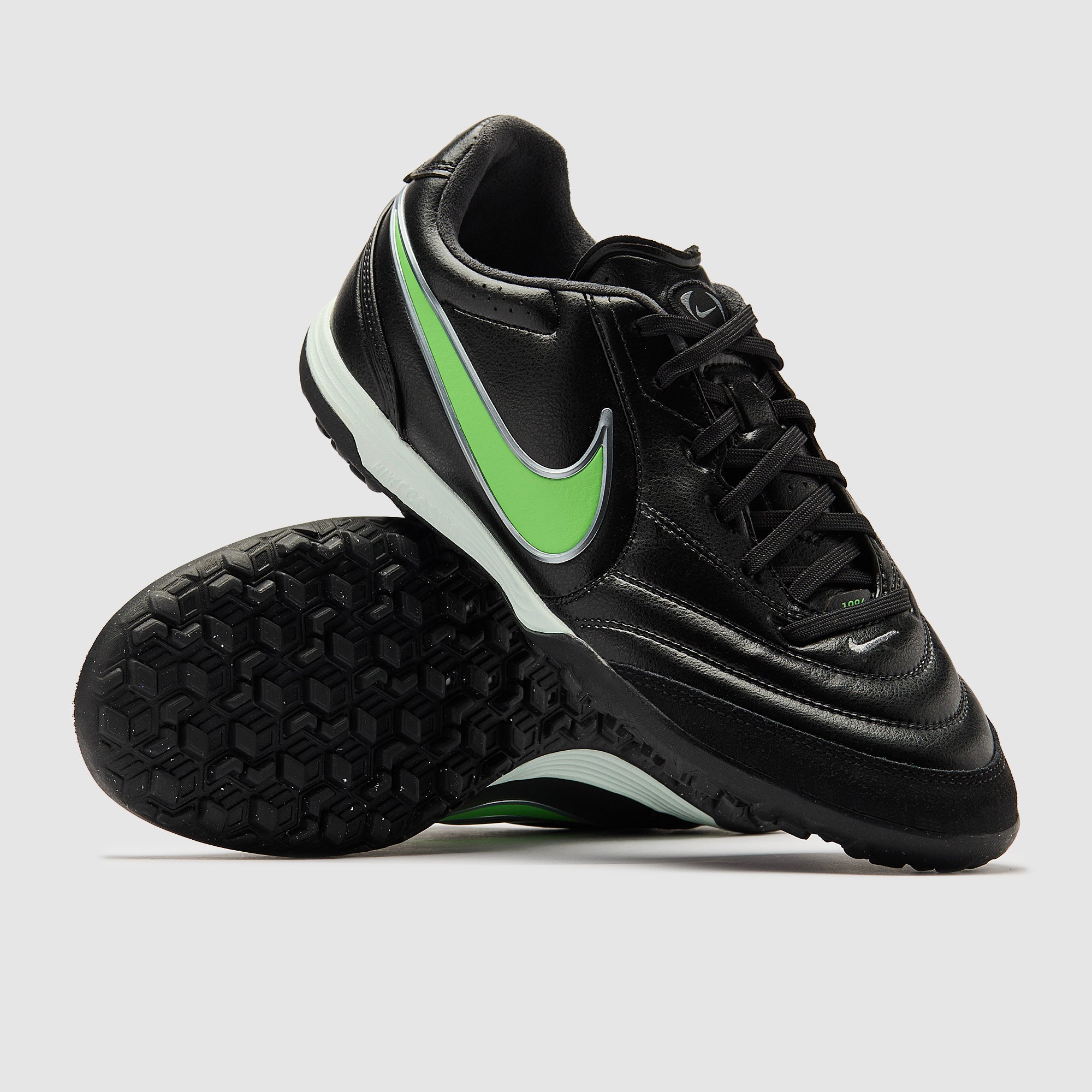 Nike Tiempo Ligera Pro Turf - Black/Illusion Green/Black - Adult Boots