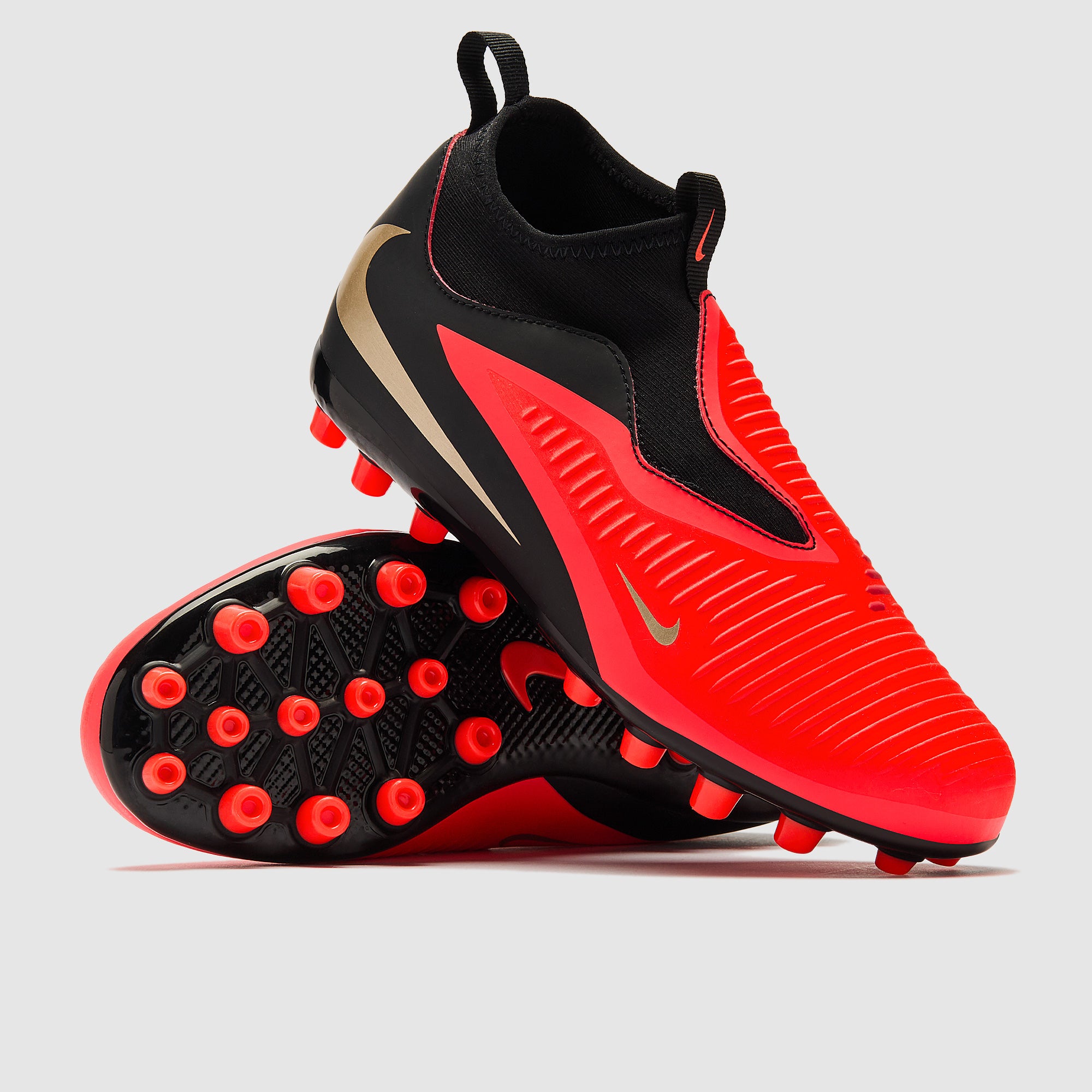 Nike Kids Phantom 6 High Academy Artificial Grass - Brt Crimson