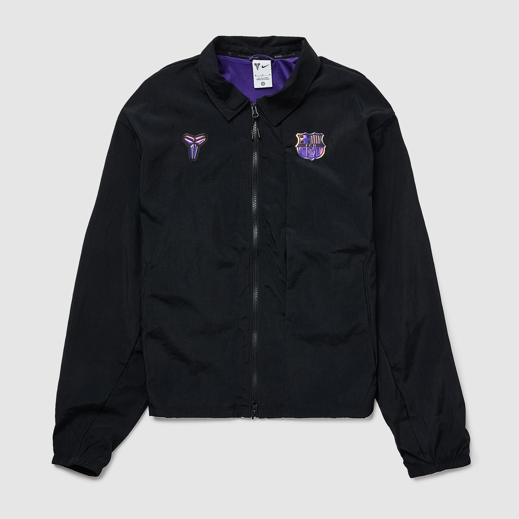 Nike Kobe Bryant x FC Barcelona 26/27 Jacket - Black/Field Purple