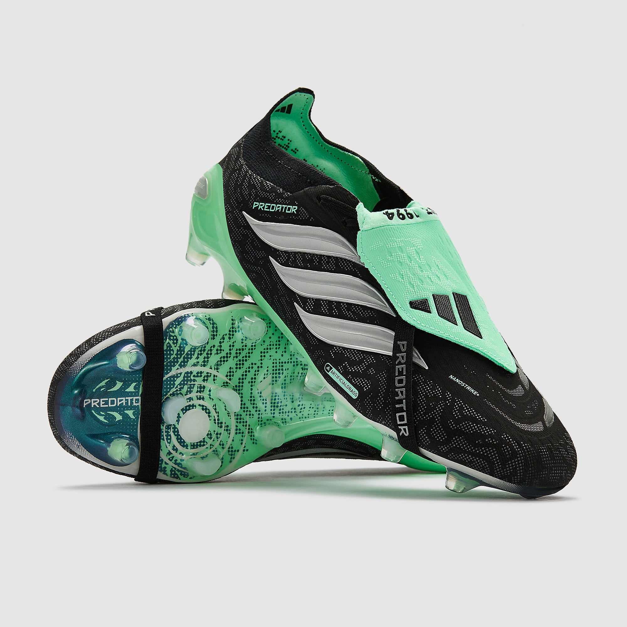 adidas Predator Elite Tongue Artificial Grass - Core Black/Silver