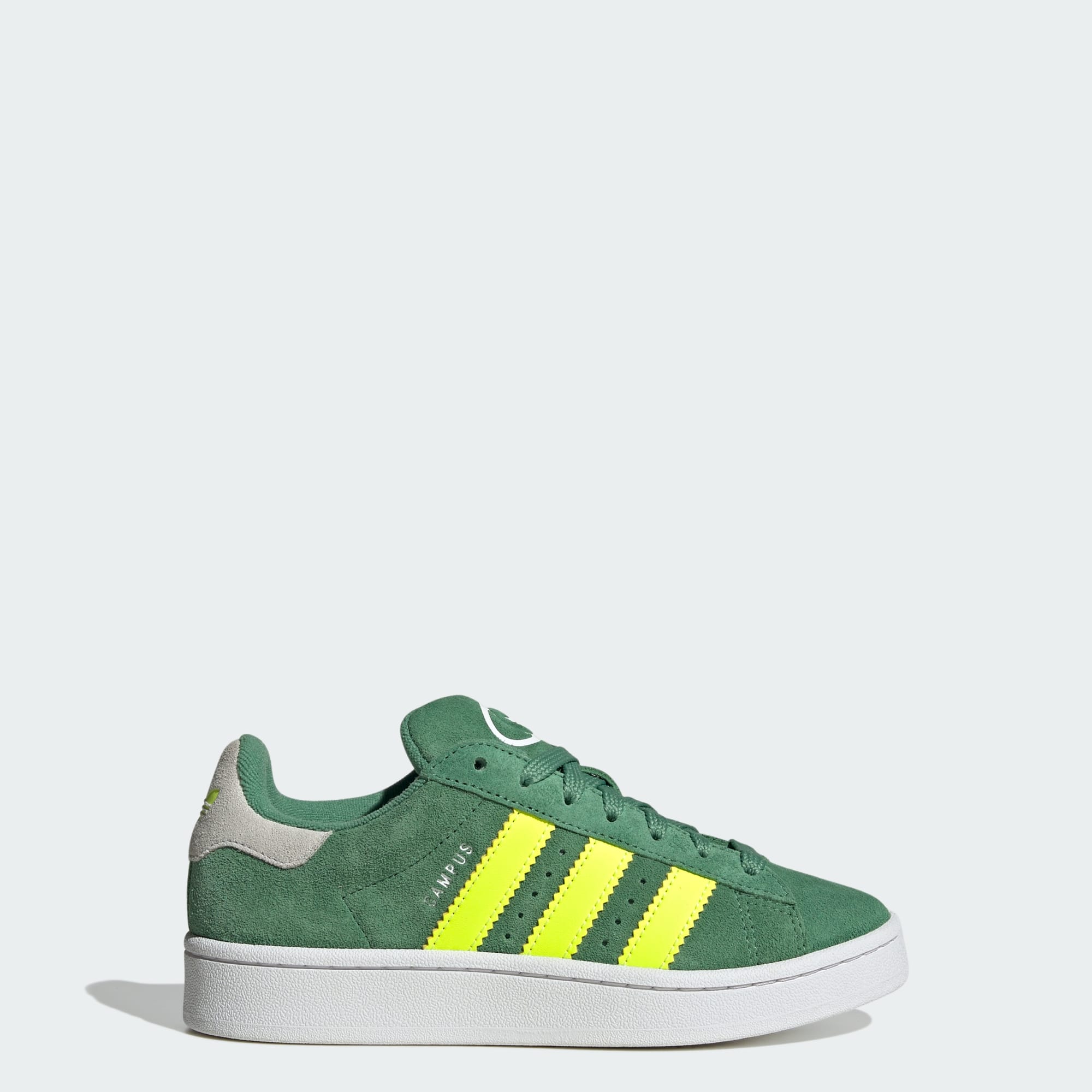 adidas Originals Older Kids Campus 00s (GS) - Preloved Green/Solar  Yellow/Ftw White - Trainers
