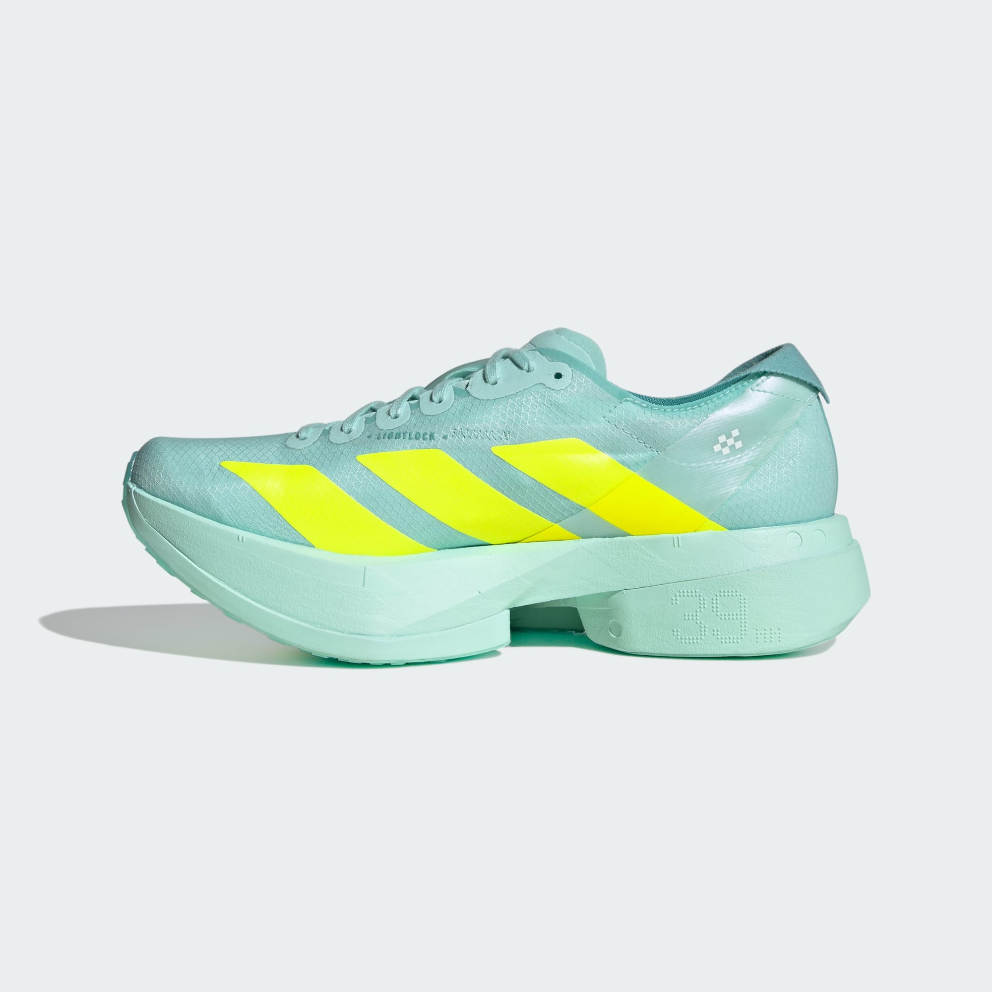 adidas Womens adizero adios Pro 4 - Semi Flash Aqua/Lucid Lemon