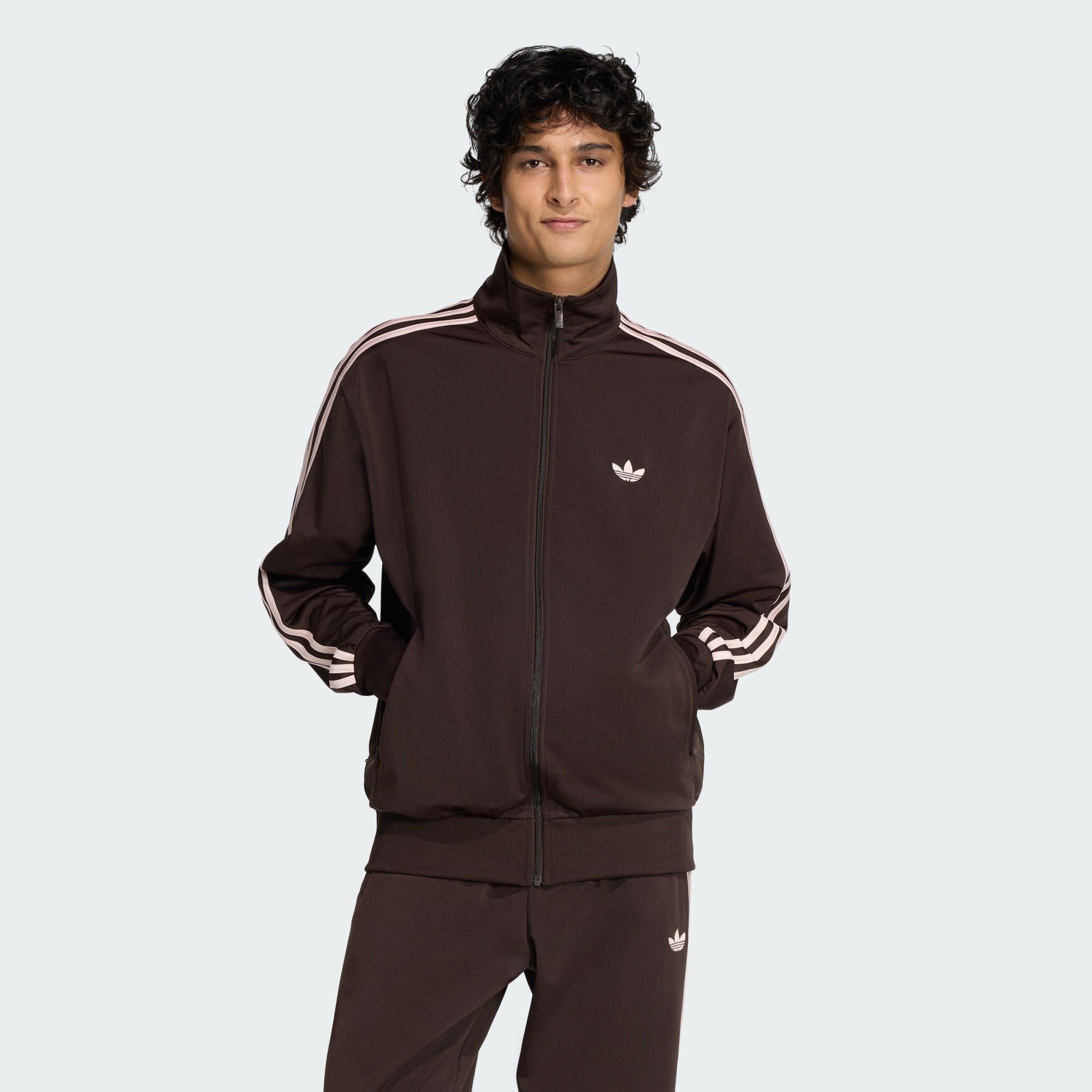 adidas Originals Firebird Track Top - Aurora Coffee - Mens Clothing