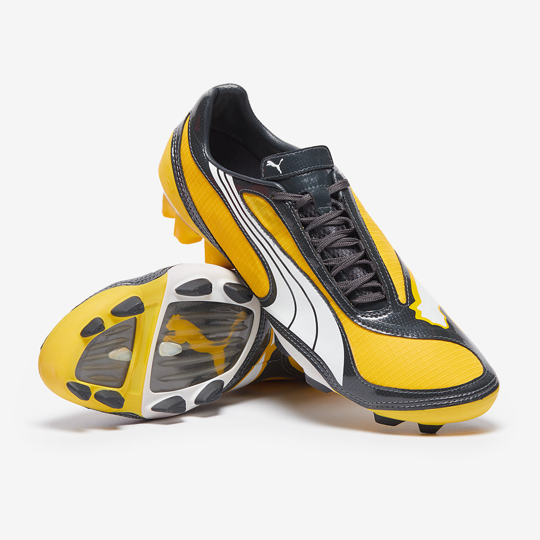 【激レア】Puma V1.08 FG Puma Football Boots - V1.08 - Firm Ground - Dandelion / Dark