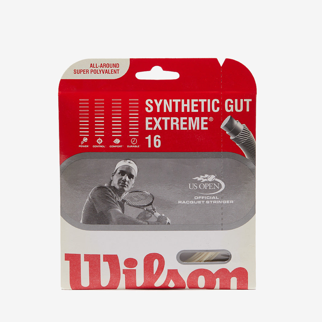 Wilson Accessories - Extreme Synthetic Gut - 16L String - Natural Gut
