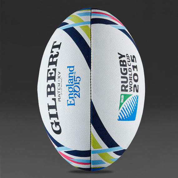 Rugby Balls - Gilbert RWC 2015 Match XV Limited Edition Ball - White