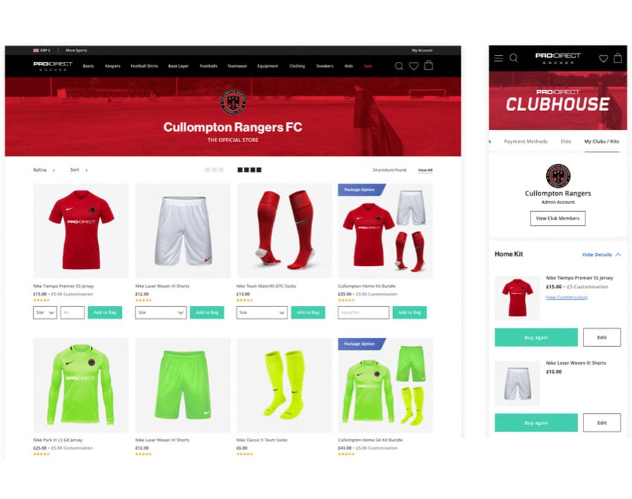 Clubshop  Pro:Direct Soccer