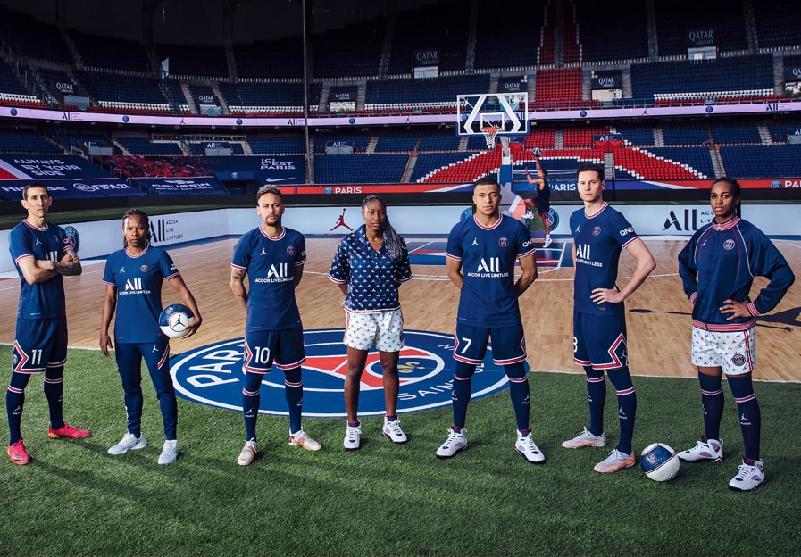 Jordan Brand Debuts Infrared Paris Saint-Germain Kit