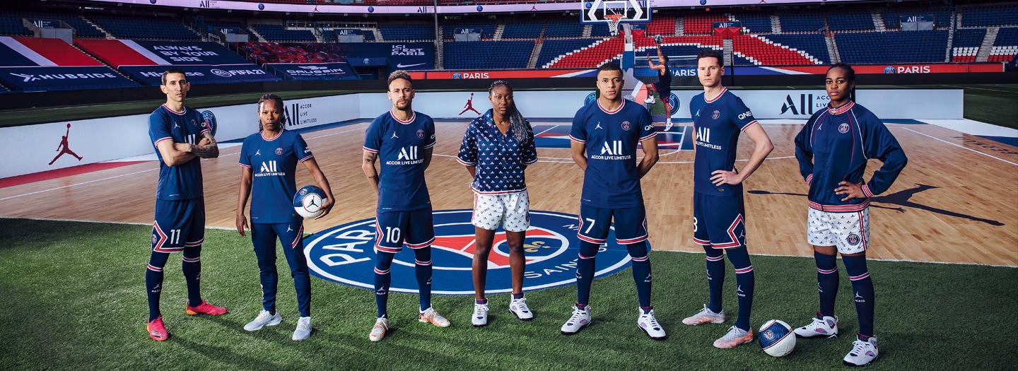 NIKE JORDAN PSG 3rd 2019 Stadium Jersey WHITE - Soccer Plus