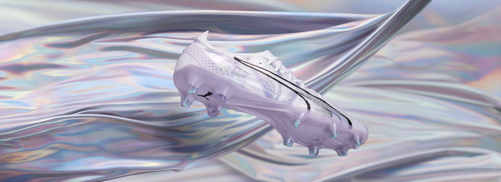 Botas Puma Future Ultimate Brilliance FG/AG Wn's blancas