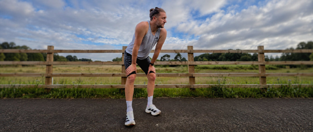 Runner Taking a Rest