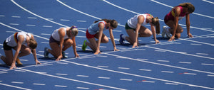Trackside at the 2026 English Schools' Athletics Championships