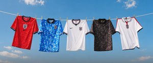Retro England Football Shirts: The Score Draw Shirts Fans Are Coming Back To