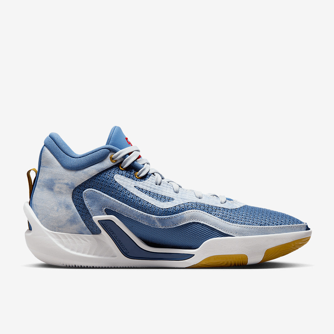 バスケットボールシューズ￼Jordan Jayson Tatum 1 Jordan Tatum 1 - Stone Blue/University Red/Mystic Navy - Mens Shoes