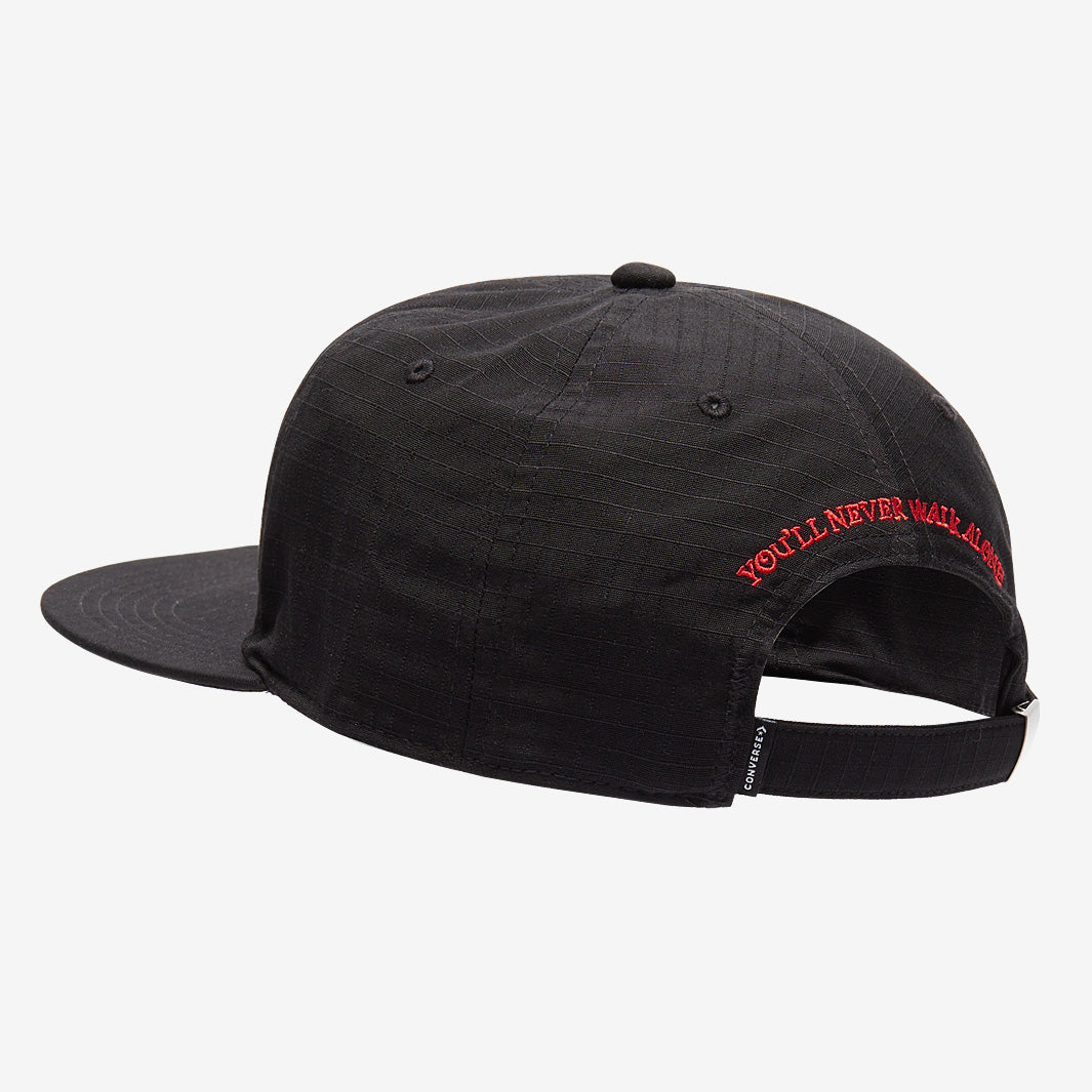 Converse x LFC 6 Panel Cap - Converse Black - Headwear - Accessories