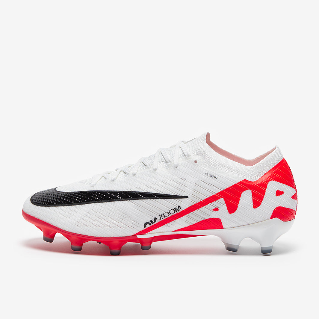 Nike Air Zoom Mercurial Vapor XV Elite AG - White/Bright Crimson